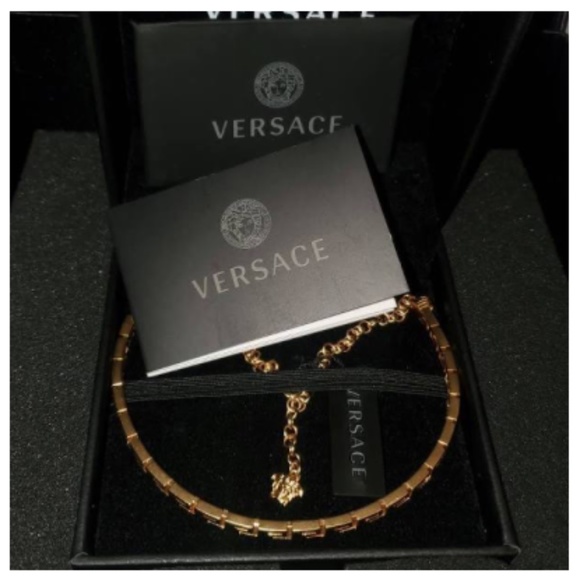 Versace Jewelry - Versace Greca Choker Necklace
